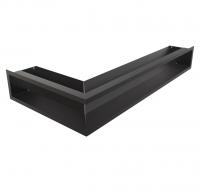 Решётка Kratki Luft 560х560х120 45S угловая черная