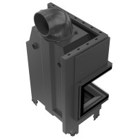 Топка Kratki PRO MBM/L/BS/SG угловое гнутое стекло слева