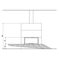 Облицовка DELHI parete + топка ECOMONOBLOCCO E 16:9 front version (Palazzetti)