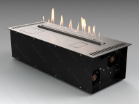 Автоматический биокамин Lux Fire Smart Flame 700 RC INOX