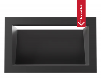 Решётка Kratki Luft 12x20 черная 