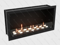 Встроенный биокамин Lux Fire Кабинет 1210 М