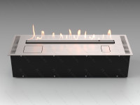 Автоматический биокамин Lux Fire Smart Flame 800 RC INOX