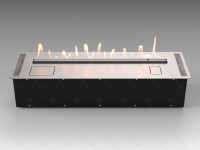 Автоматический биокамин Lux Fire Smart Flame 900 RC INOX