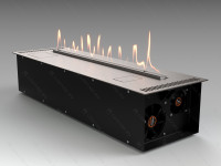 Автоматический биокамин Lux Fire Smart Flame 900 RC INOX