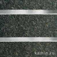 Облицовка POP granito nero + топка FLAT 120 N (EdilKamin)