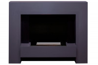Каминокомплект Tokyo - Graphite Grey с очагом Cassette 600 LNH-INT (с дровами)