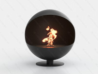 Вращающийся настольный биокамин Lux Fire 