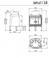 Топка Jotul I 18 Panorama