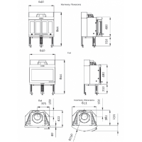 Топка Jotul I 400 Panorama