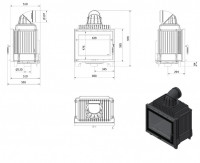 Топка Kratki FRANEK/12 DECO