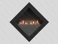 Настенный биокамин Lux Fire 