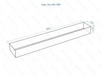 Автоматический биокамин Lux Fire Smart Flame 1900 RC INOX