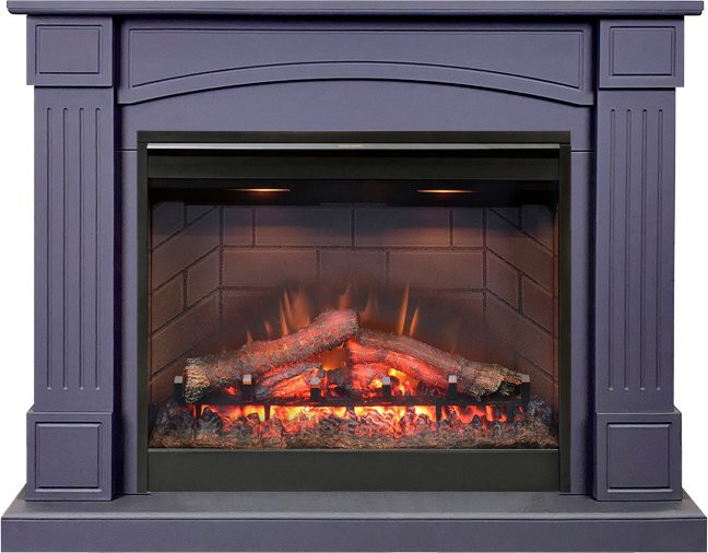 Каминокомплект Boston - Серый графит с очагом Symphony 26'' DF2608-INT