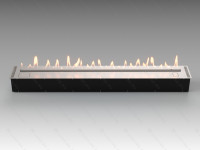 Автоматический биокамин Lux Fire Smart Flame 2000 RC INOX