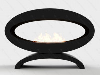 Напольный биокамин Lux Fire 