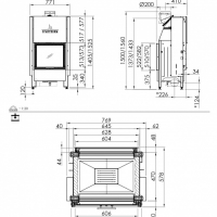 Топка Spartherm Linear 4S Mini S-FDH