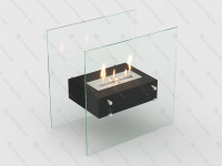 Напольный биокамин Lux Fire 