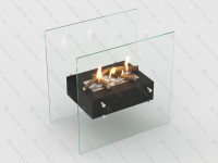 Напольный биокамин Lux Fire 