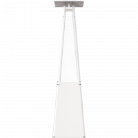 Уличный нагреватель UMBRELLA/B/G31/37MBAR/S/ZE - белый, с газовым оборудованием