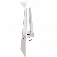 Уличный нагреватель UMBRELLA/B/G31/37MBAR/S/ZE - белый, с газовым оборудованием