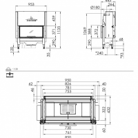 Топка Spartherm Linear 4S Varia AS-FDH