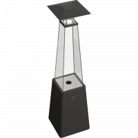 НАГРЕВАТЕЛЬ ДЛЯ УЛИЦЫ НА ГАЗУ UMBRELLA/BS/C/G31/37MBAR/S/ZE - без стоек, черный, с газовым оборудованием