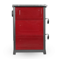 MBS Печь OLYMP PLUS DARK RED/L