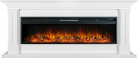 Каминокомплект Lyon 60 SFT (Разборный) - Белый с очагом Vision 60 LOG LED