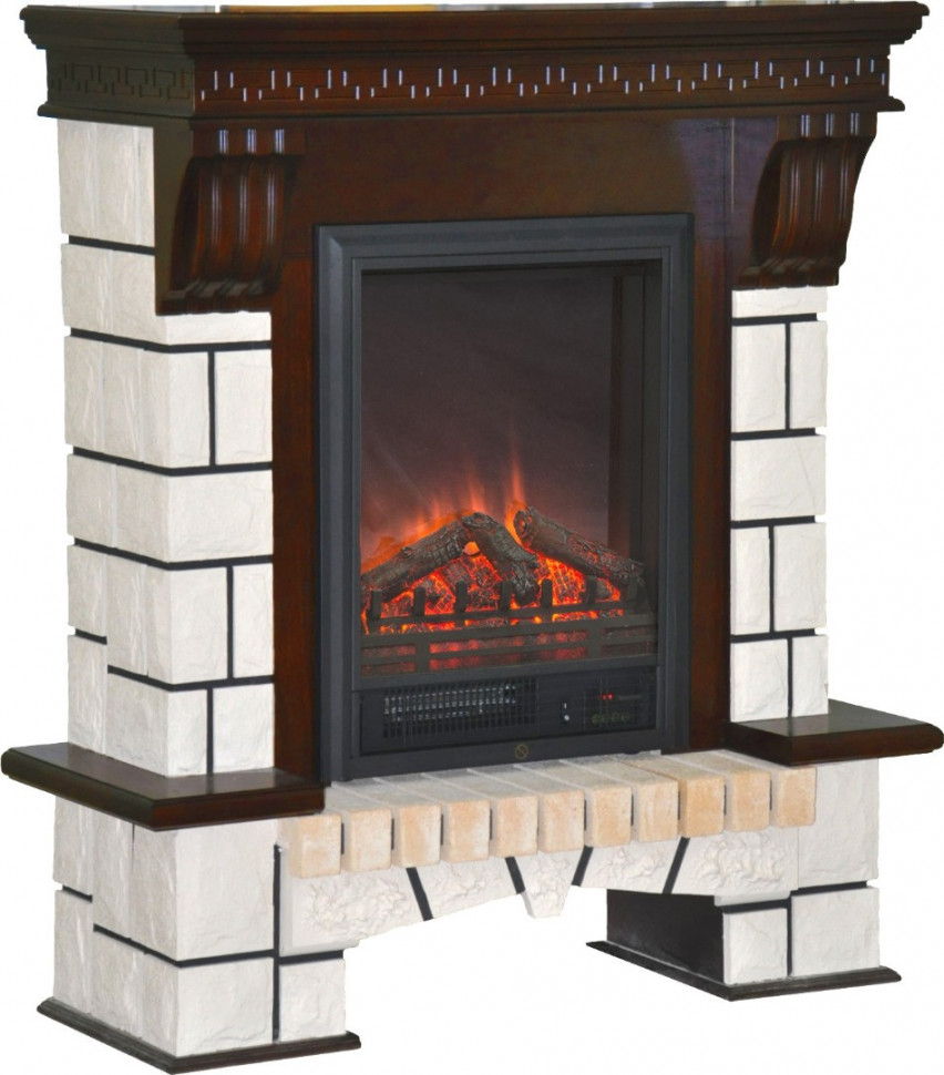 Электрокамин RealFlame Stone New AO с Eugene