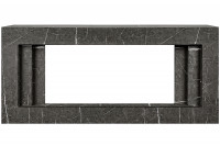 Каминокомплект Line 42 SFT Stone Touch (Разборный) - Серый мрамор с очагом Vision 42 LED