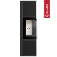 Печь Kratki PRO TORA/M 8 кВт Nero Assoluto