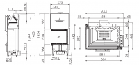 Топка Spartherm Linear 4S Varia 2L55h/2R55h