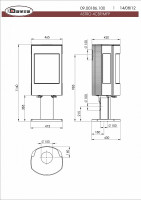 Печь чугунная ASTRO4CB/P