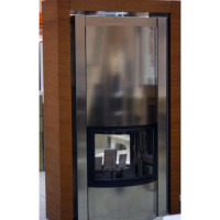 Облицовка DALLAS + топка ECOMONOBLOCCO 66 bifacciale dx (Palazzetti)