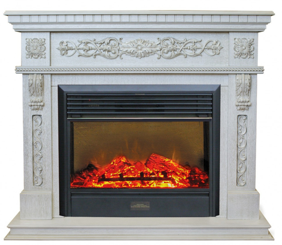 Электрокамин RealFlame Estella 26 WT с MoonBlaze S LUX BL