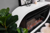 Каминокомплект Ellipse - Орех (ширина 1450 мм) с очагом Vision 42 LED