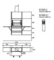 Угольный гриль ROCAL Plek 66 Inox