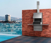Угольный гриль ROCAL Plek 66 Inox