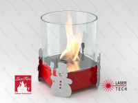 Настольный биокамин Lux Fire "Новогодний" М