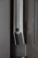 Топка ВЕГА ПРАЙМ 1000 шибер встроенный, рамка декоративная, черный шамот