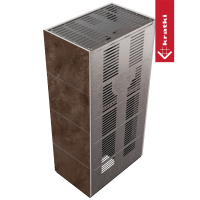 Каминокомплект Kratki PRO FLOKI OXIDE MORO