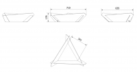 Очаг для костра Kratki TRIANGLE