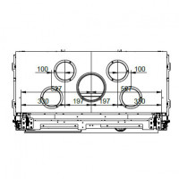 Каминная топка ECOMONOBLOCCO WT 16:9F V12 (Palazzetti)