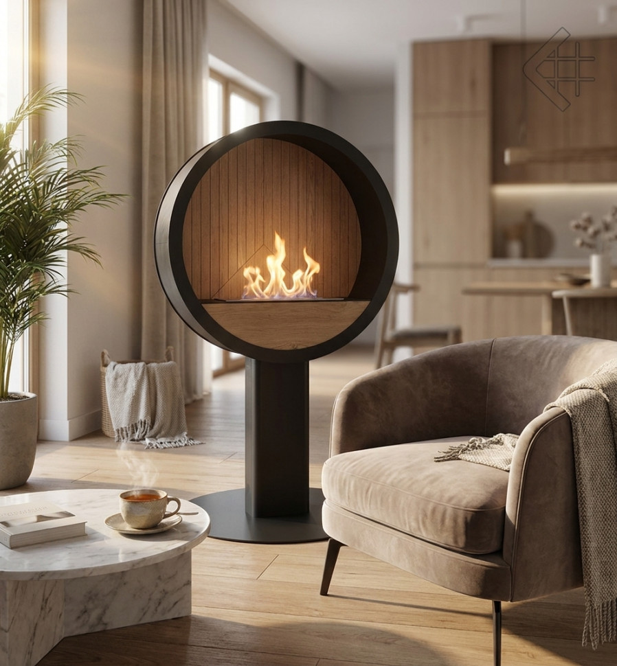Биокамин Kratki ECHO Circle 70, TUV