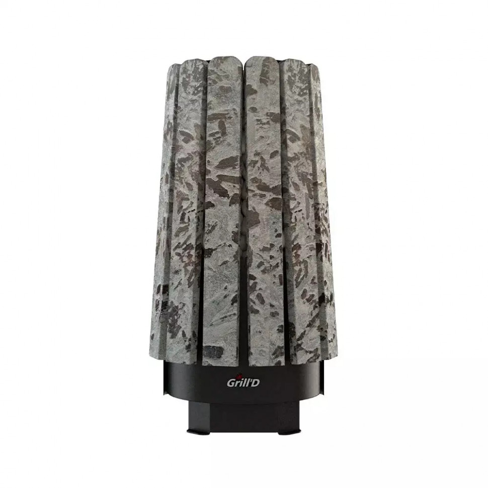 Дровяная банная печь Grill'D Cometa Vega 180 Long Window Max Stone (Серпентинит)