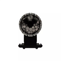 Дровяная банная печь Grill'D Cometa Vega 180 Long Window Max Stone (Серпентинит)