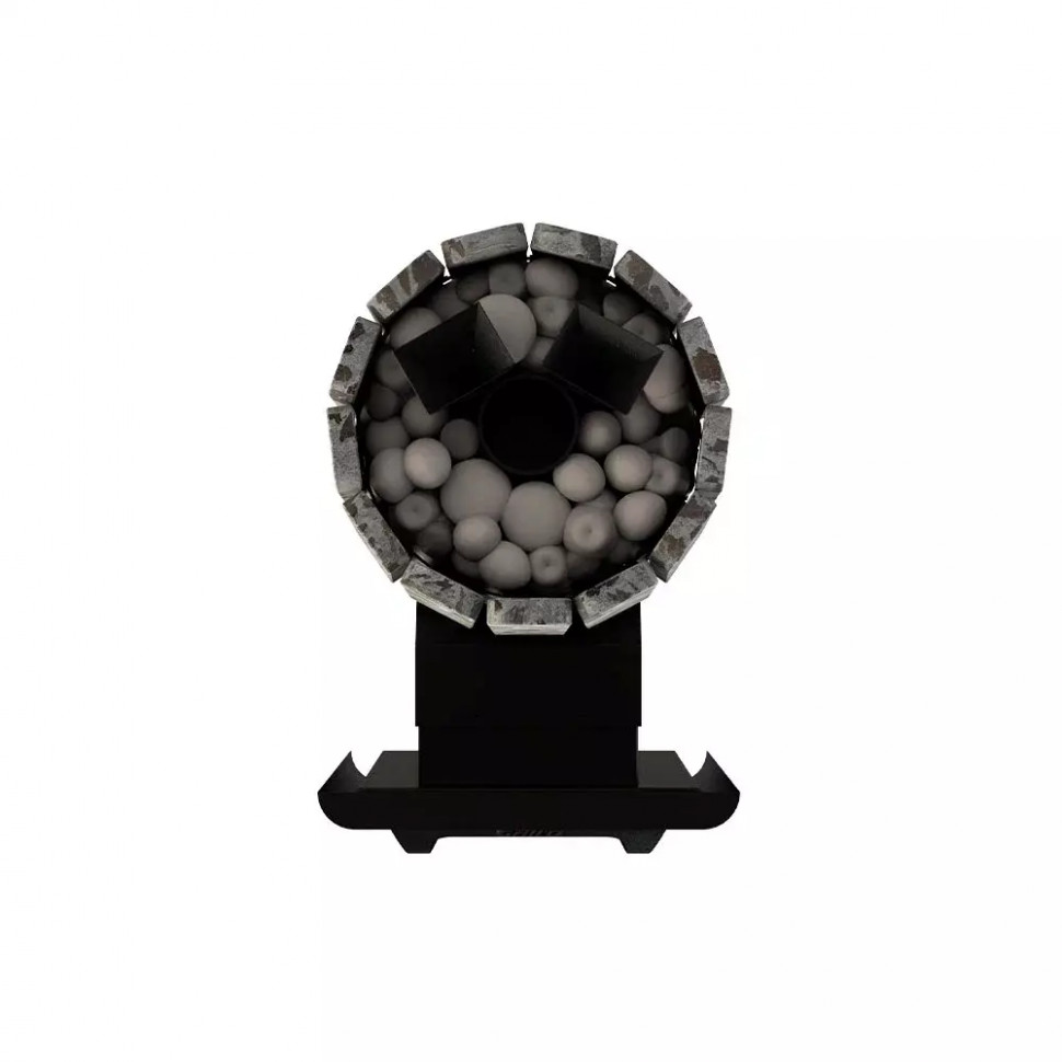 Дровяная банная печь Grill'D Cometa Vega 180 Long Window Max Stone (Серпентинит)