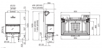 Топка Spartherm Linear 4S Arte 3RL80h