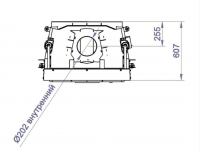 Каминная топка F 750B (Stav)